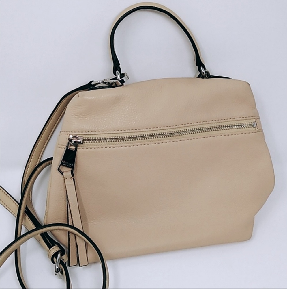 Perlina New York | pink leather purse